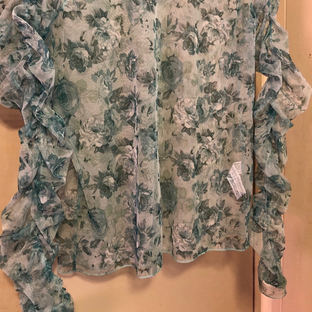 Transparent beautiful blouse great for spring